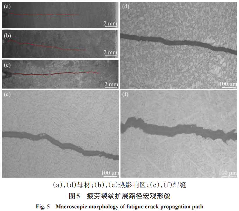 12mm厚TC4鈦合金激光-MIG復(fù)合焊接頭疲勞裂紋擴(kuò)展行為研究
